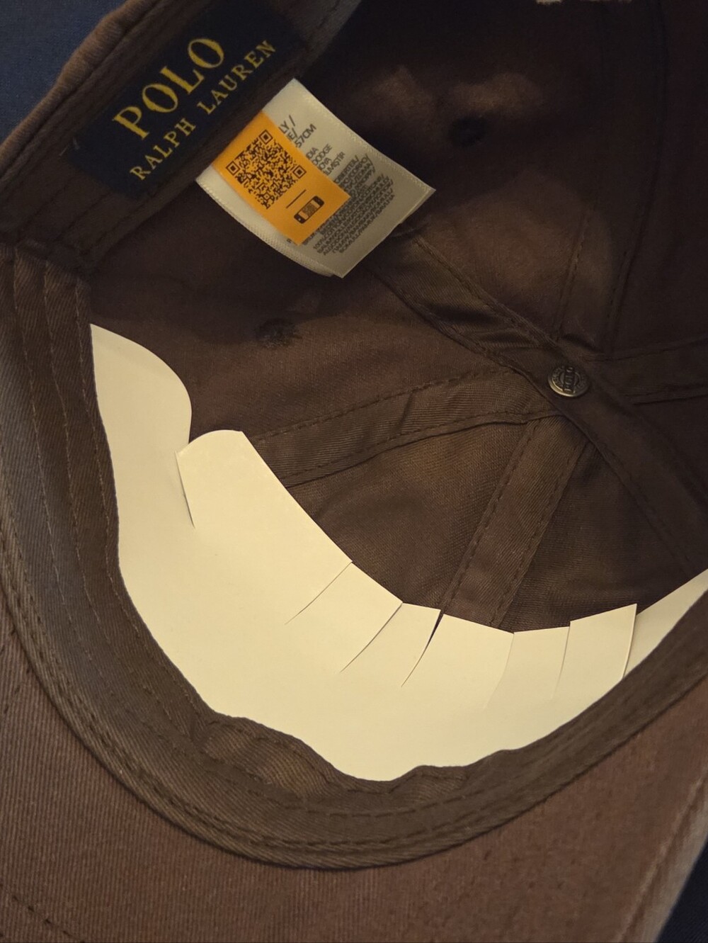 Polo Ralph Lauren Chocolate Brown Adjustable Dad Hat - Picture 7 of 8